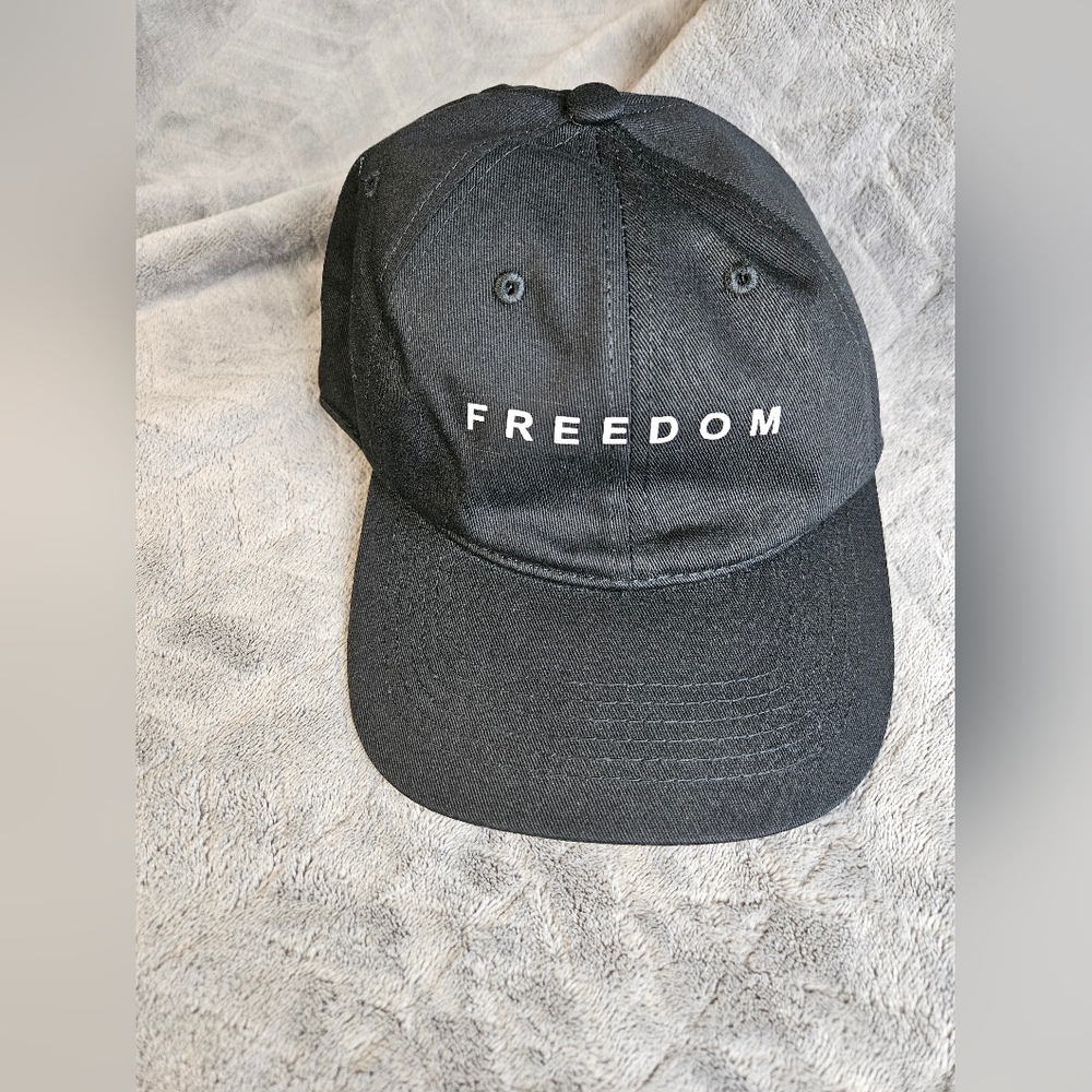Black Freedom Cap